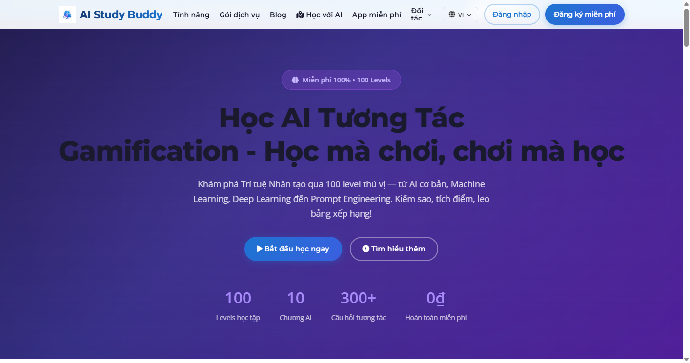 Visual AI — học AI tương tác